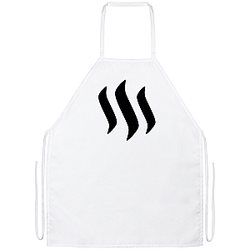 Steem Merch - Black Apron TCP1607