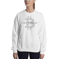 Bitcoin Merch - Vires in numeris Women’s Crewneck Sweatshirt TCP1607