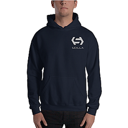 Zilliqa Merch - Scilla Men’s Embroidered Hoodie TCP1607