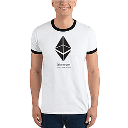 Ethereum T-shirts - Buterin, co-founder and inventor Men's Ringer T-Shirt TCP1607