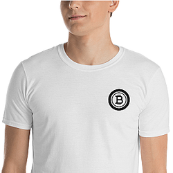 Bitcoin T-shirts - Bitcoin Men's Embroidered T-Shirt TCP1607