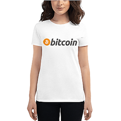 Bitcoin T-shirts - Bitcoin Women's Short Sleeve T-Shirt TCP1607