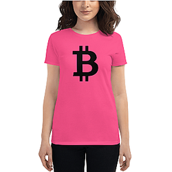 Bitcoin T-shirts - Bitcoin Women's Short Sleeve T-Shirt TCP1607