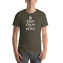 Bitcoin T-shirts - Keep calm Men's Premium T-Shirt TCP1607
