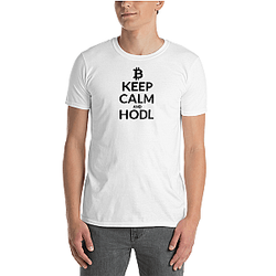 Bitcoin T-shirts - Keep calm Men's T-Shirt TCP1607