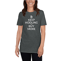 Bitcoin T-shirts - Keep hodling Women's T-Shirt TCP1607