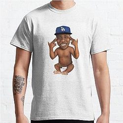 DaBaby T-Shirts - DaBaby As A Baby Classic T-Shirt RB0207