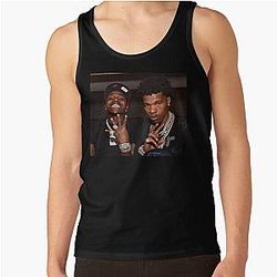 DaBaby Tank Tops - DaBaby Fan Art &amp; Merch Tank Top RB0207