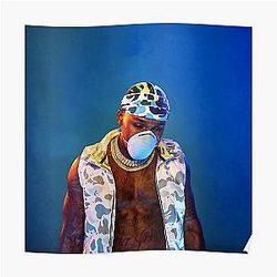 DaBaby Posters - Blame It On Baby Album Cover Poster RB0207