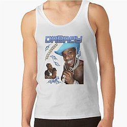 DaBaby Tank Tops - DaBaby Graphic T Shirt Tank Top RB0207