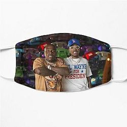 DaBaby Face Masks - DaBaby Fan Art &amp; Merch Flat Mask RB0207
