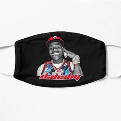 DaBaby Face Masks - DaBaby Fan Art &amp; Merch Flat Mask RB0207