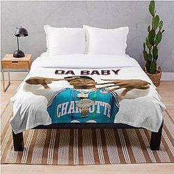 DaBaby Bedding Sets - baby on baby Tour 2019 Throw Blanket RB0207