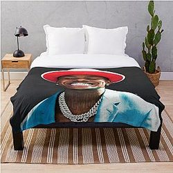 DaBaby Bedding Sets - DaBaby Fan Art &amp; Merch Throw Blanket RB0207