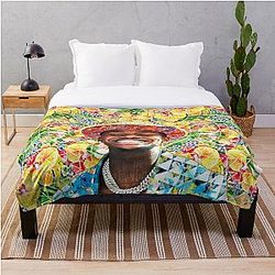 DaBaby Bedding Sets - DaBaby Portrait Throw Blanket RB0207