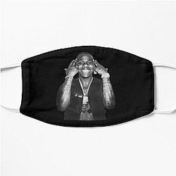 DaBaby Face Masks - DaBaby Fan Art &amp; Merch Flat Mask RB0207