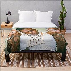 DaBaby Bedding Sets - DaBaby Fan Art &amp; Merch Throw Blanket RB0207