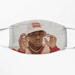 DaBaby Face Masks - DaBaby Fan Art &amp; Merch Flat Mask RB0207