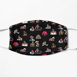 DaBaby Face Masks - DaBaby Sticker Pack &amp; Merch Flat Mask RB0207