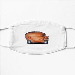 DaBaby Face Masks - DaBaby Car Meme Flat Mask RB0207