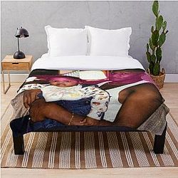 DaBaby Bedding Sets - DaBaby Fan Art &amp; Merch Throw Blanket RB0207