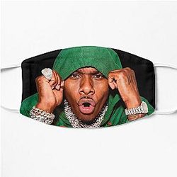 DaBaby Face Masks - Dababy Shirt Classic T-Shirt Flat Mask RB0207