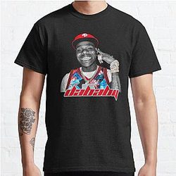 DaBaby T-Shirts - DaBaby Fan Art &amp; Merch Classic T-Shirt RB0207