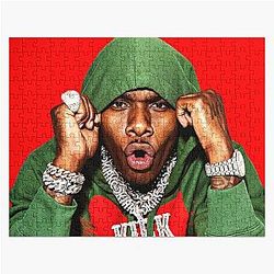 DaBaby Puzzles - Sticker DaBaby Jigsaw Puzzle RB0207