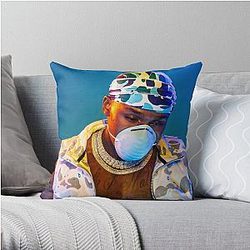DaBaby Pillow Cover - DaBaby Fan Art &amp; Merch Throw Pillow Cover RB0207