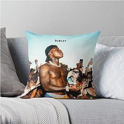 DaBaby Pillow Cover - DaBaby Fan Art &amp; Merch Throw Pillow Cover RB0207