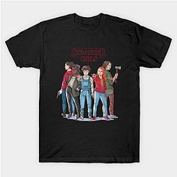 Stranger Things T-Shirts – Stranger Girls Classic Printed T-shirt