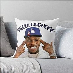 DaBaby Pillow Cover - DaBaby Lets Go Throw Pillow Cover RB0207