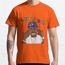 DaBaby T-Shirts - Lets Go! Classic T-Shirt RB0207