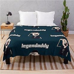 Daddy Yankee Clásico Camiseta Throw Blanket