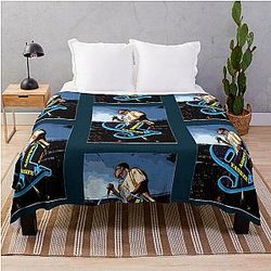 Daddy Yankee Camiseta Throw Blanket