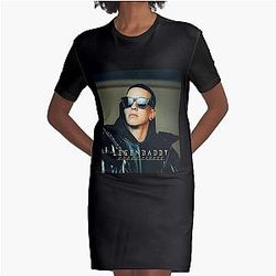 Daddy Yankee Legend Camiseta Graphic T-Shirt Dress