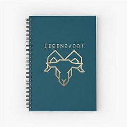 Daddy Yankee Legend Company Camiseta Spiral Notebook