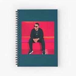 Daddy Yankee Camiseta Spiral Notebook