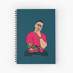 Daddy Yankee Legend Camiseta Spiral Notebook