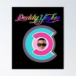 Daddy Yankeecamiseta clásica Poster