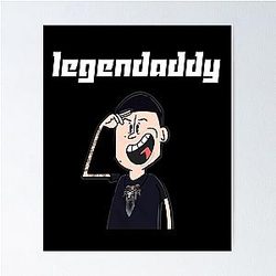 Daddy Yankee Clásico Camiseta Poster