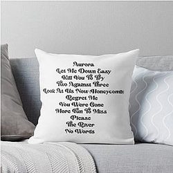 Aurora Daisy Jones and the Six Throw Pillow