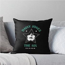 Daisy Jones & The Six Vintage Band Throw Pillow