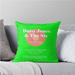 Daisy Jones & The Six Aurora World Tour Poster Classic T-Shirt Throw Pillow