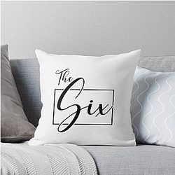 Daisy Jones & the Six - The Six Throw Pillow