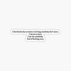 Daisy Jones & the Six Quote Sticker