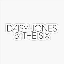 Daisy Jones and the Six Band Logo Sticker