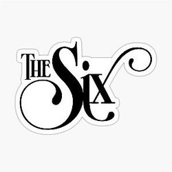 Daisy Jones & The Six Aesthetic Merchandise Black Sticker