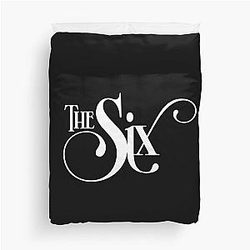 Daisy Jones & The Six Aesthetic Black Duvet Cover