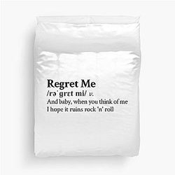 Daisy Jones & The Six Aesthetic Quote Lyrics Duvet Cover